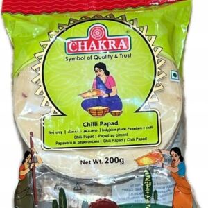 Chakra Chilli Papad 200g